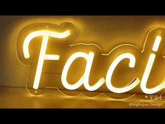 Decoration Indoor Led Light Up Neon Letters Custom Neon Sign for Cosmatics Shop