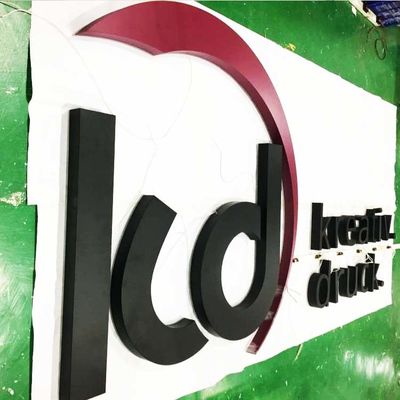 Building Facade 3d Backlit Letter Sign 6500K