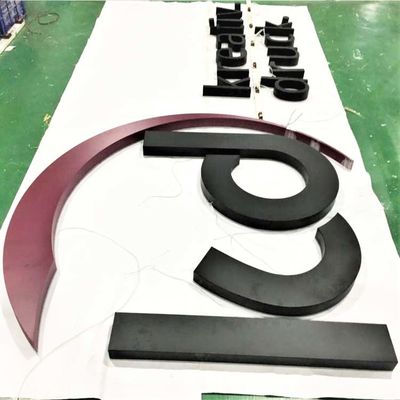 Building Facade 3d Backlit Letter Sign 6500K
