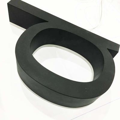 Matte Metal Backlit Letter Sign 50000 Hours Lifetime