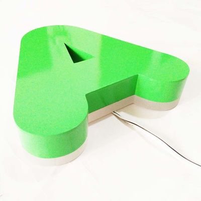 Outdoor 3D Illuminated Led Backlit Letter Sign Logo For Business