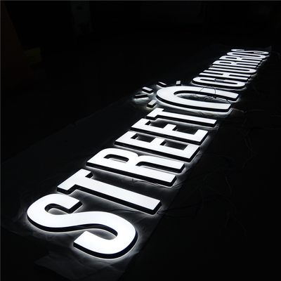 Restaurants illuminated Channel Letter Signages OEM