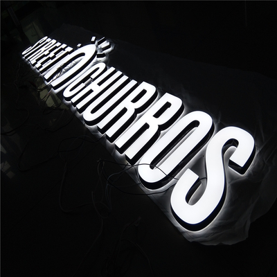 Restaurants illuminated Channel Letter Signages OEM