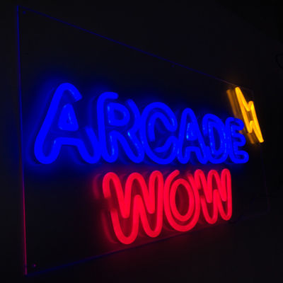 PVC Acrylic Flexible Neon Sign Shop Signage Decoration Outdoor