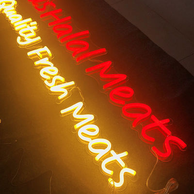 Custom Restaurant Led Neon Sign 22 Colors For Home CE ROHS
