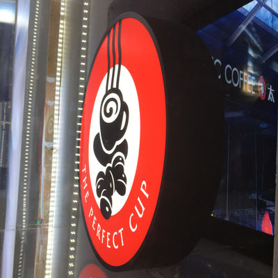 Custom Led Light Up Logo 50-200mm Thickness Outdoor Advertising