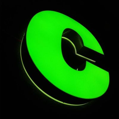 50000 Hours Lifespan LED Sign Channel Letter Sign High Brightness Durable Weather Resistant Commercial Advertising Display