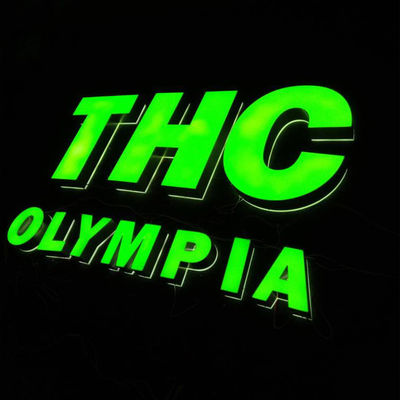 50000 Hours Lifespan LED Sign Channel Letter Sign High Brightness Durable Weather Resistant Commercial Advertising Display