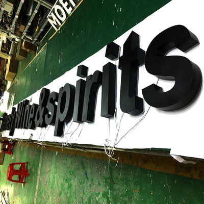 UL Channel Letters Backlit Oem Illuminated Signage Letters Light Box Signage