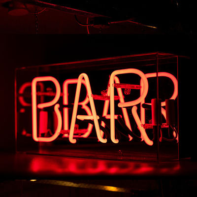 High Transparency Acrylic Personalized Neon Signs 50000 Hours Life