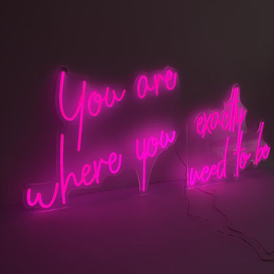 HIGHSPAN Personalized 3d Neon Channel Letters With Acrylic Board