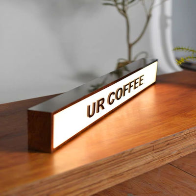 Stainless Steel Single Sided Light Box Signage 3D Signboard Outdoor Advertising