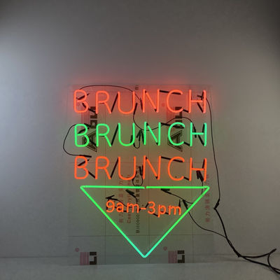 Led Wall Mount Custom Neon Sign 7.5KV-10KV