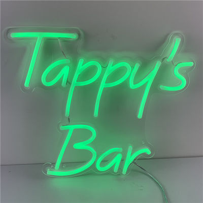 Indoor Acrylic Letter RGB Led Neon Sign 12VDC Custom Neon Bar Lights