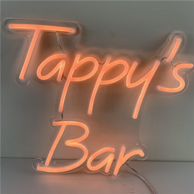 Indoor Acrylic Letter RGB Led Neon Sign 12VDC Custom Neon Bar Lights