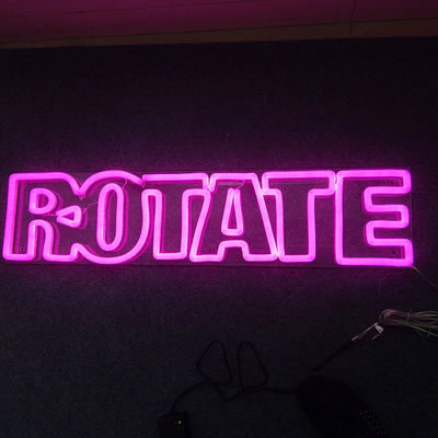 Illuminated Store Led Neon Sign Light Logo 50000-80000 Hour Lifetime