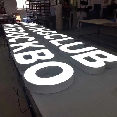 HIGHSPAN Giant Light Up Logo Sign 220V Input Custom Channel Letters