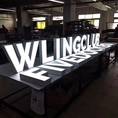 HIGHSPAN Giant Light Up Logo Sign 220V Input Custom Channel Letters