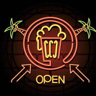 3d Led Letters Neon Wall Lights 60cm Neon Beer Signs For Stores