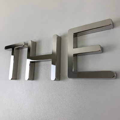 HIGHSPAN Custom Logo Metal Letter Sign SS304 For Office