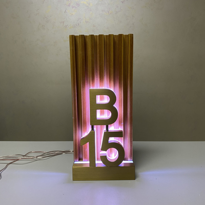 Led Backlit Light Up House Number Signs Highspan For Apartment Offices