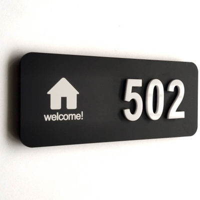 HIGHSPAN Laser Cut Building Sign Meeting Room Acrylic Wayfinding Signs