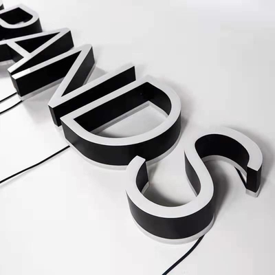 Custom Outdoor Alphabet LED Acrylic Letters Fashionable HIGHSPAN