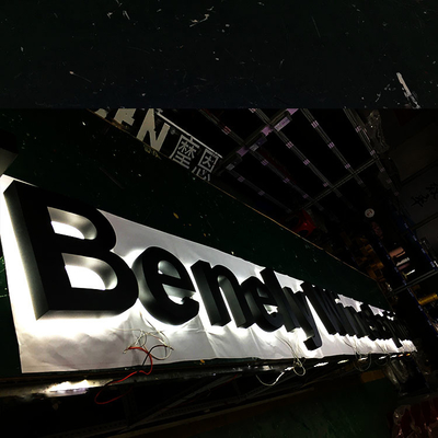 UL Channel Letters Backlit Oem Illuminated Signage Letters Light Box Signage