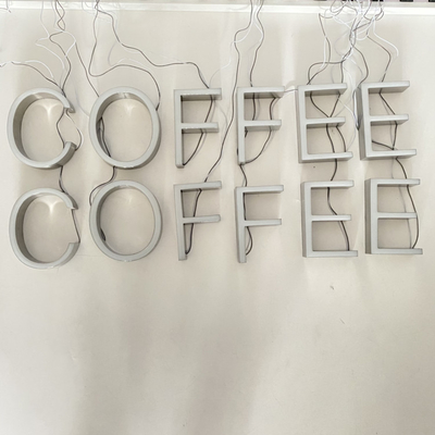 Fabricated Metal Letters 3d Sign Advertising Shopfront Signage 12vdc 200mm