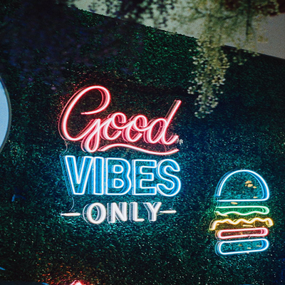 Restaurant Coffee Neon Letter Sign 30-240cm Personalized