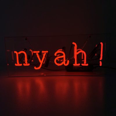 Eye Catching 12VDC Custom Neon Sign Light Box Free Standing