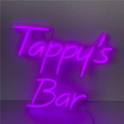 Indoor Acrylic Letter RGB Led Neon Sign 12VDC Custom Neon Bar Lights