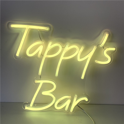 Indoor Acrylic Letter RGB Led Neon Sign 12VDC Custom Neon Bar Lights