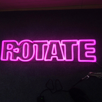 Illuminated Store Led Neon Sign Light Logo 50000-80000 Hour Lifetime