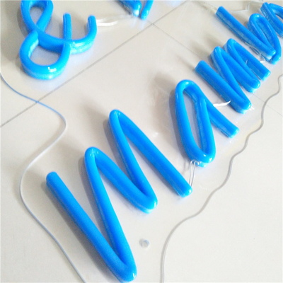 Illuminated Store Led Neon Sign Light Logo 50000-80000 Hour Lifetime